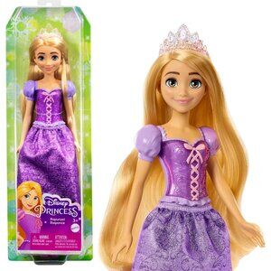 Mattel Disney Princess Rapunzel Fashion Doll Sparkling Look with Blonde Hair